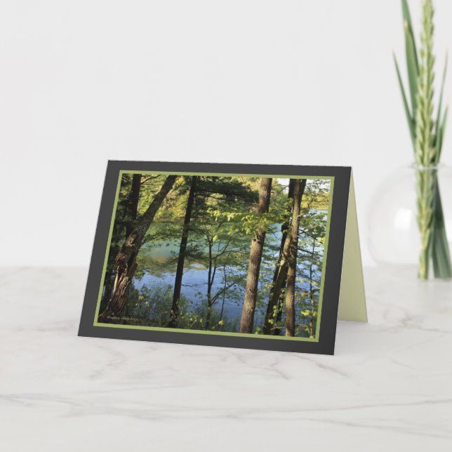 Nature: provides a room all to myself card (Front)