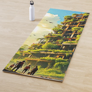 Nature Reclaims Urbanity Yoga Mat