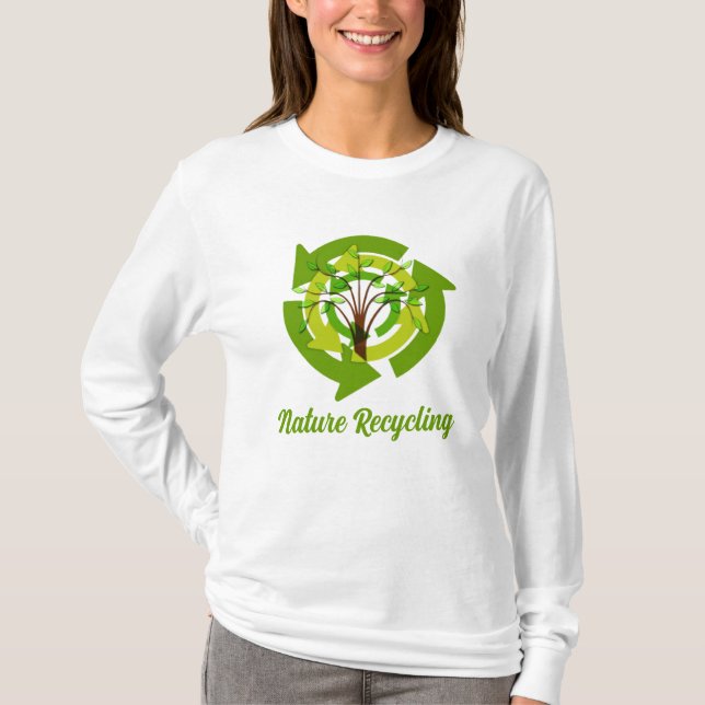 Nature Recycling  T-Shirt (Front)