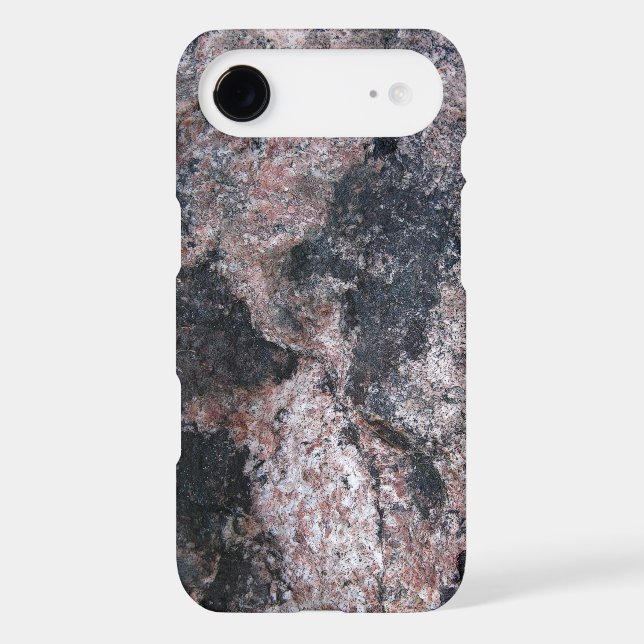 Nature Rock Texture Pinkish Case-Mate iPhone Case (Back)