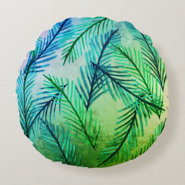Nature  Round throw cushion 41 cm (Front)