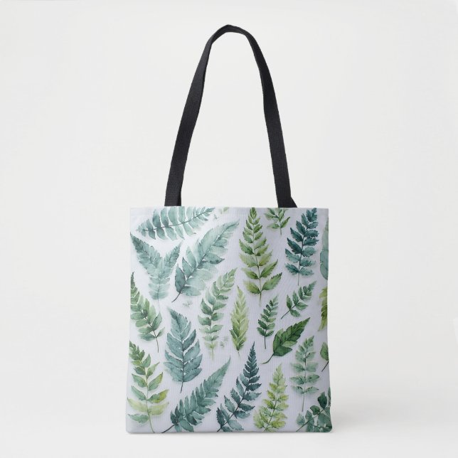 Nature’s Beauty Fern Tote (Front)