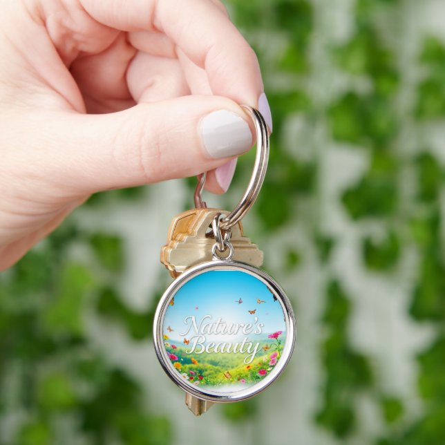 Nature’s Beauty Key Ring (Hand)