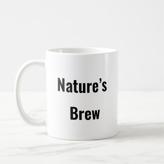 Nature’s Brew coffee mug  (Left)