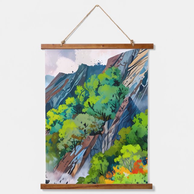 Nature’s Canvas Hanging Tapestry (Front)