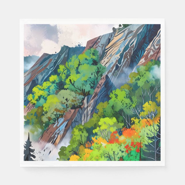 Nature’s Canvas Napkin (Front)