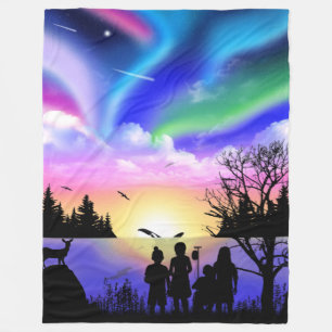 Nature’s Embrace Fleece Blanket