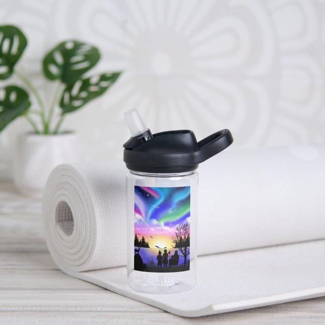 Nature’s Embrace Water Bottle (Yoga)