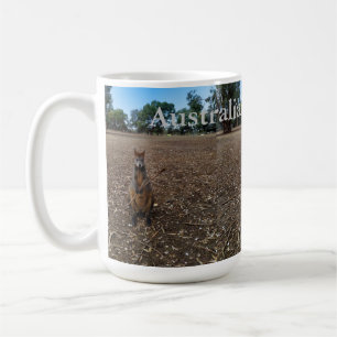 "Nature’s Feast: A Wallaby’s Snack Break" Coffee Mug