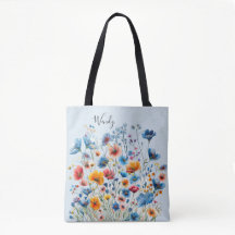 Nature’s Garden Personalised Tote