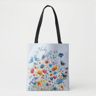 Nature’s Garden Personalised Tote Bag