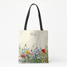 Nature’s Garden Personalised Tote