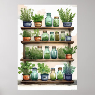 Nature’s Pantry: Herbs Poster