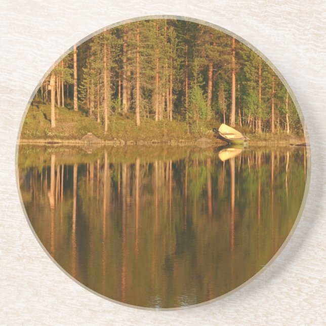 Nature’s Reflections custom coaster (Front)