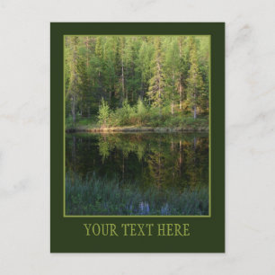 Nature’s Reflections custom postcard