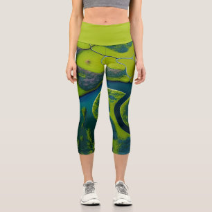 Nature’s Tapestry Capri Leggings