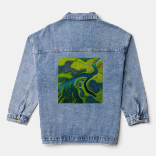 Nature’s Tapestry Denim Jacket