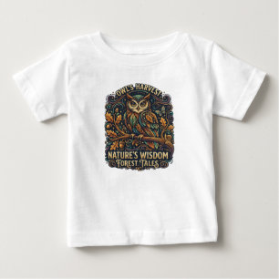 Nature’s Wisdom – Inspiring for Earth & Soul Lover Baby T-Shirt