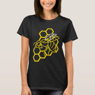 Nature Save The Honey Bees Beekeeper Bee Kind T-Shirt