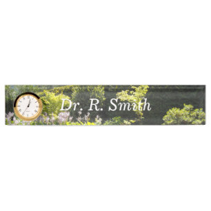 Nature Scene Nameplate