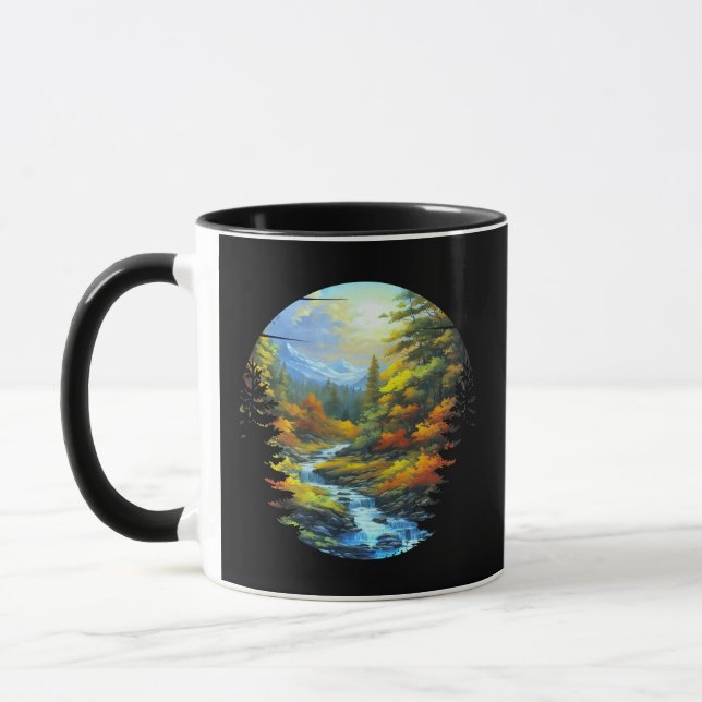 Nature scenery mug (Left)
