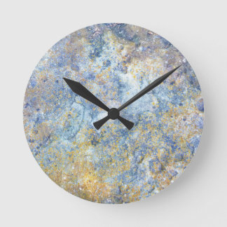 Nature Slate Stone Rock Photograph Wall Clock