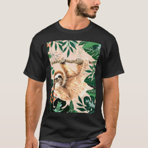 Nature Sloth Slow Down T-Shirt