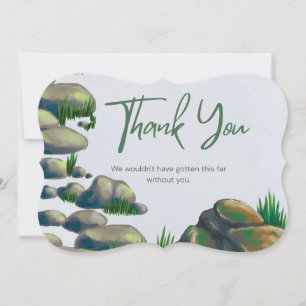 Nature Stones "Thank You" Greeting Card