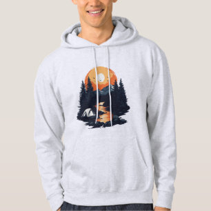 Nature Sunset Mountain Hoodie