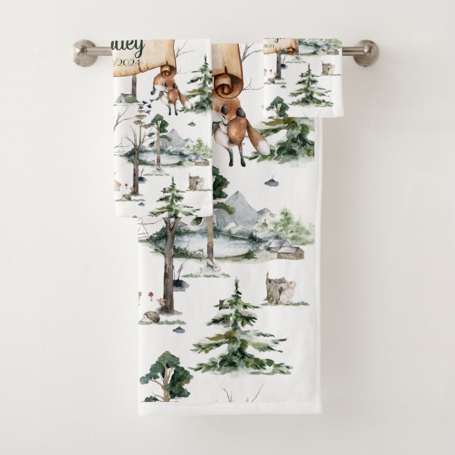 Nature Symphony Customisable Towel (Insitu)