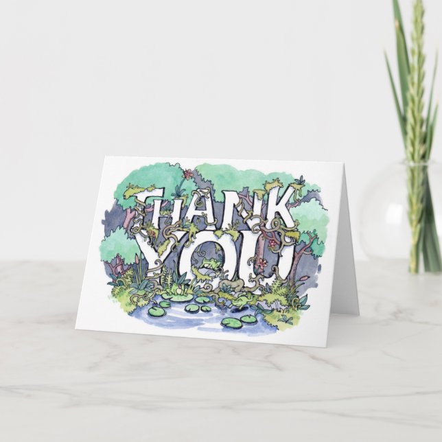 Nature Thank You Card (Front)