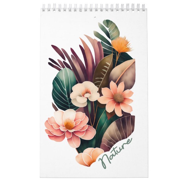 "Nature: the best teacher"  Calendar (Cover)