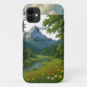 Nature, the silent guardian of life. iPhone 11 case
