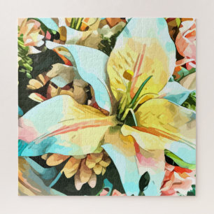 Nature Theme Adult Flower Puzzle