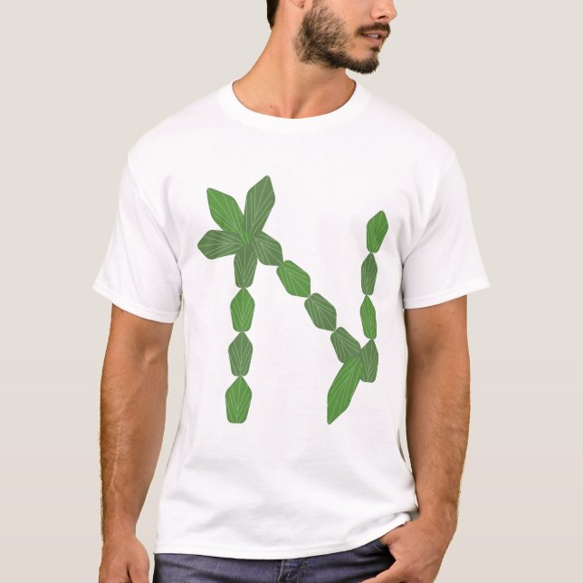 Nature Theme Series Illustration Accessories T-Shirt (Front)