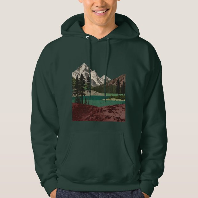 Nature themed  hoodie (Front)