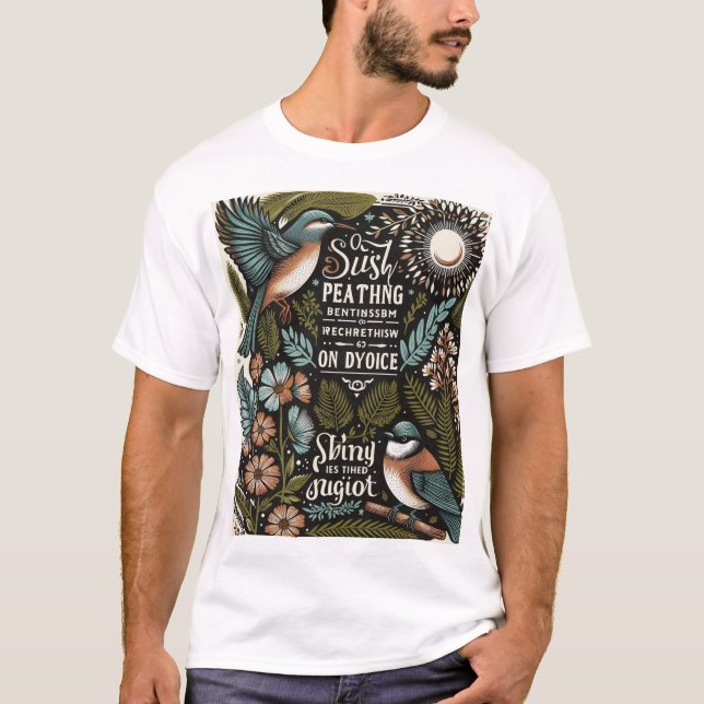 Nature themed t-shirt (Front)