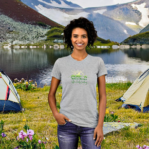 Nature therapy Family camping personalised T-Shirt