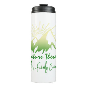 Nature therapy Family camping personalised Thermal Tumbler