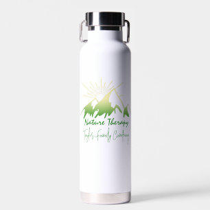 Nature therapy Family camping personalised Water Bottle
