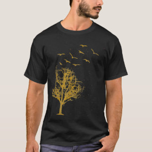 Nature Trees Birds T-Shirt