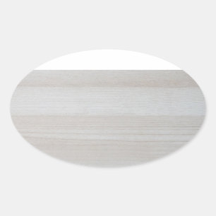 Nature Trendy Wood Blank Template Elegant Design Oval Sticker