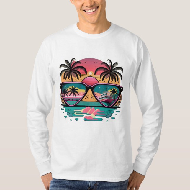 Nature Vibes Basic Long Sleeve T-shirt  (Front)