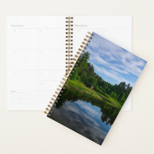 Nature Village Rural Hut Forest River Canal Planner