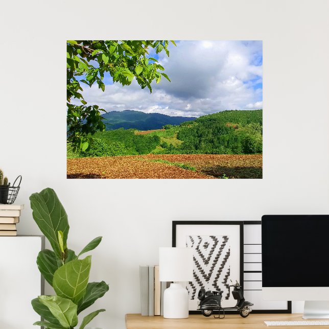 Nature Wall Art | Forest Wall Decor | (Home Office)