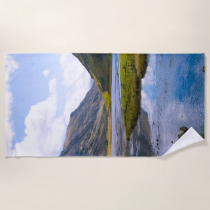 nature wiew,mountain beach towel