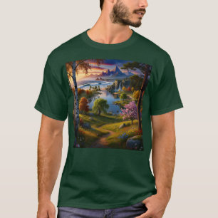 Nature Wilderness Scenic Landscape Ocean Waves T-Shirt