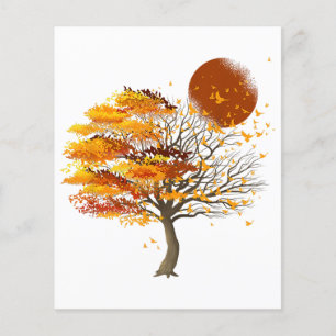 Nature Wildlife Full Moon Tree Flock Of Birds Fore