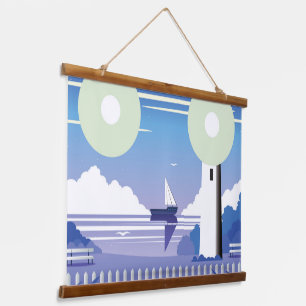 Nature wonderland hanging tapestry