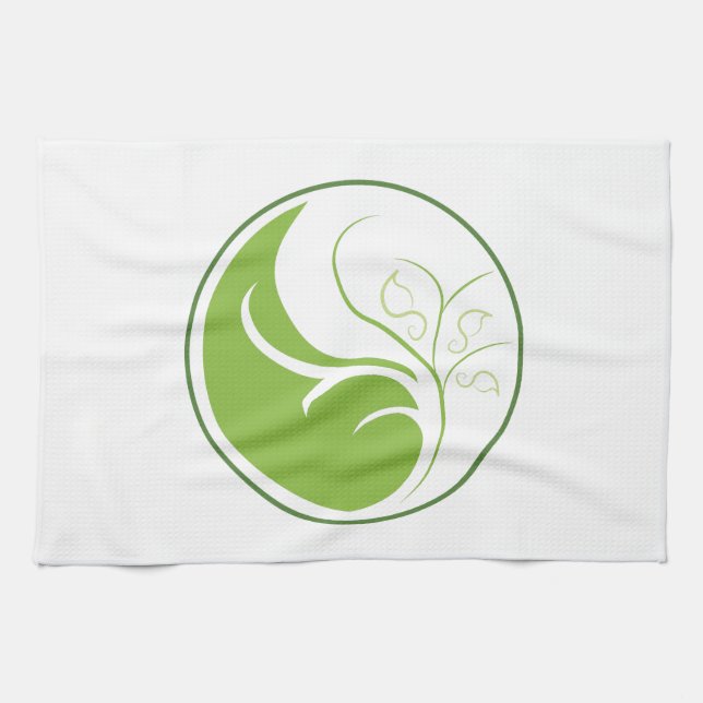 Nature Yin Yang Tea Towel (Horizontal)
